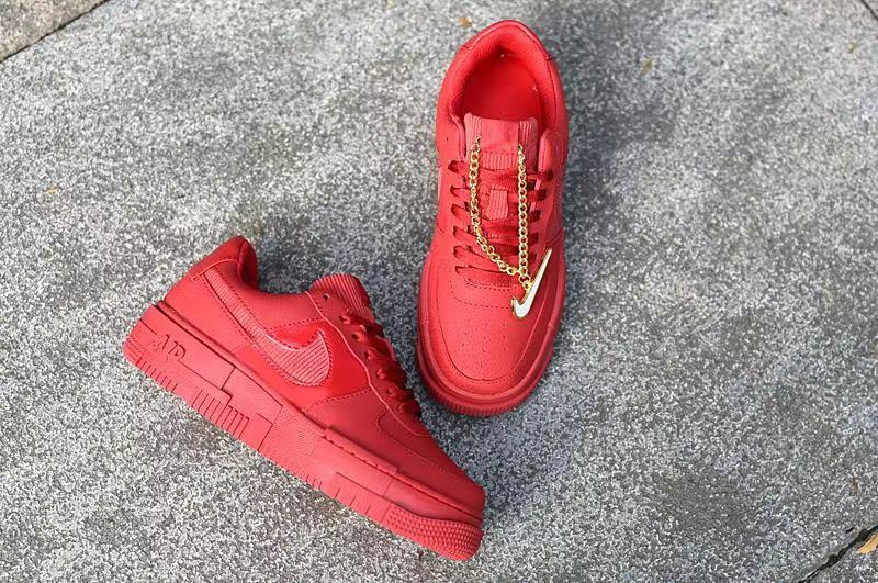 Air force Pixel Red