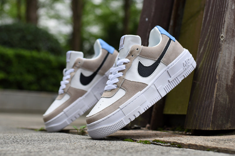Air Force Pixel Beige/Blue