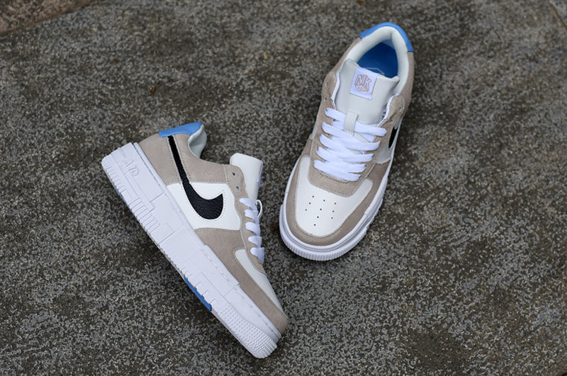 Air Force Pixel Beige/Blue